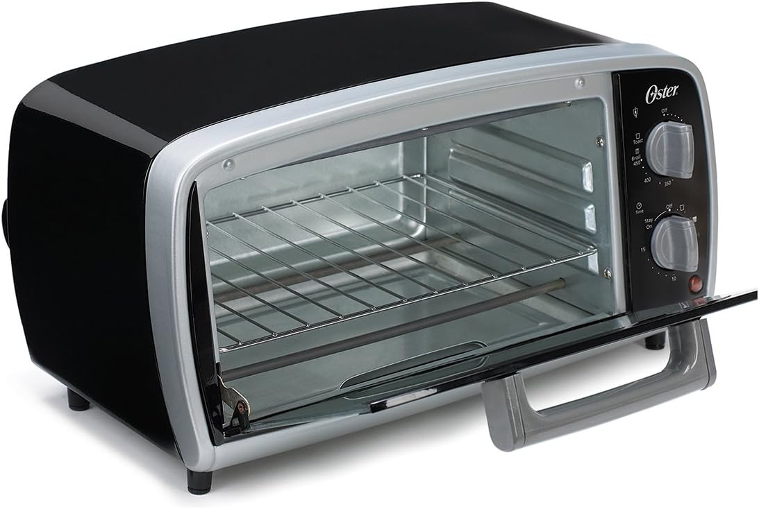 Oster Black Compact Toaster Oven 10 Liters TSSTTVVG01