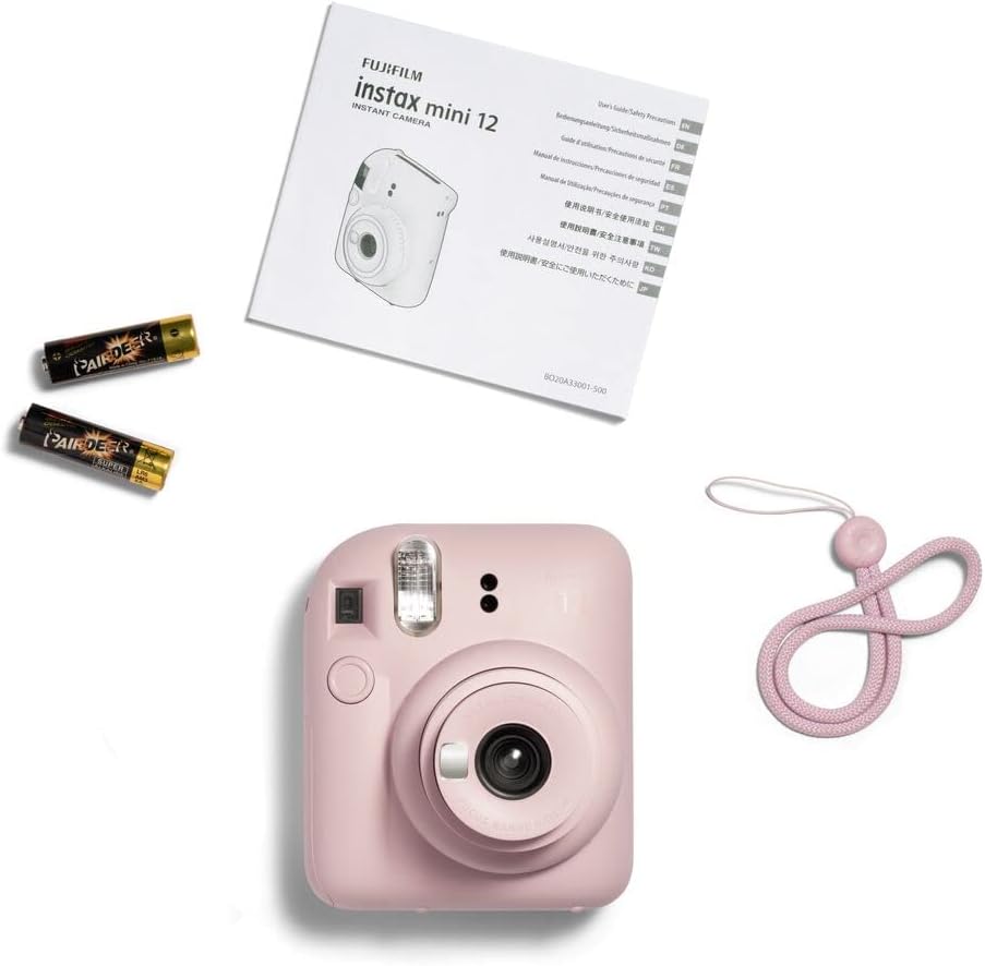 Fujifilm Instax Mini 12 Instant Camera - Blossom Pink – gift