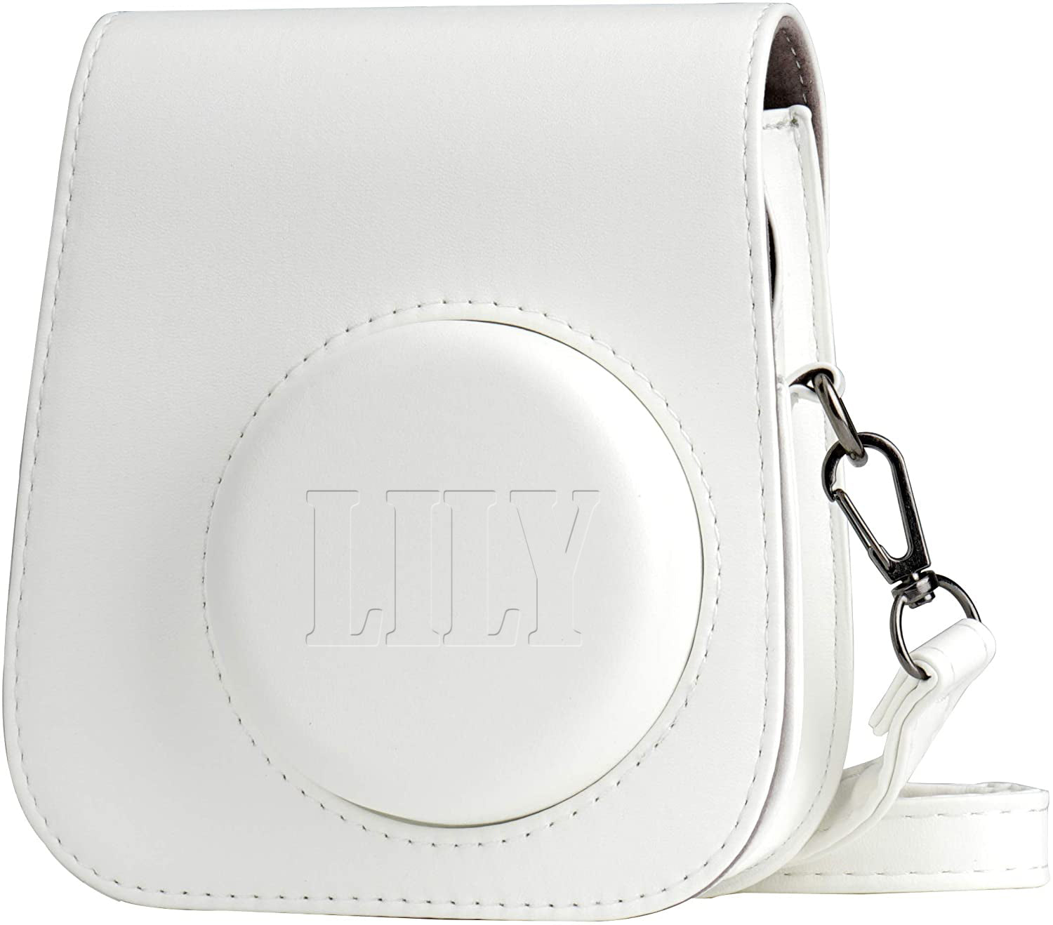 Gift Geeks Camera Case for Fujifilm Instax mini 12 (Clay White)