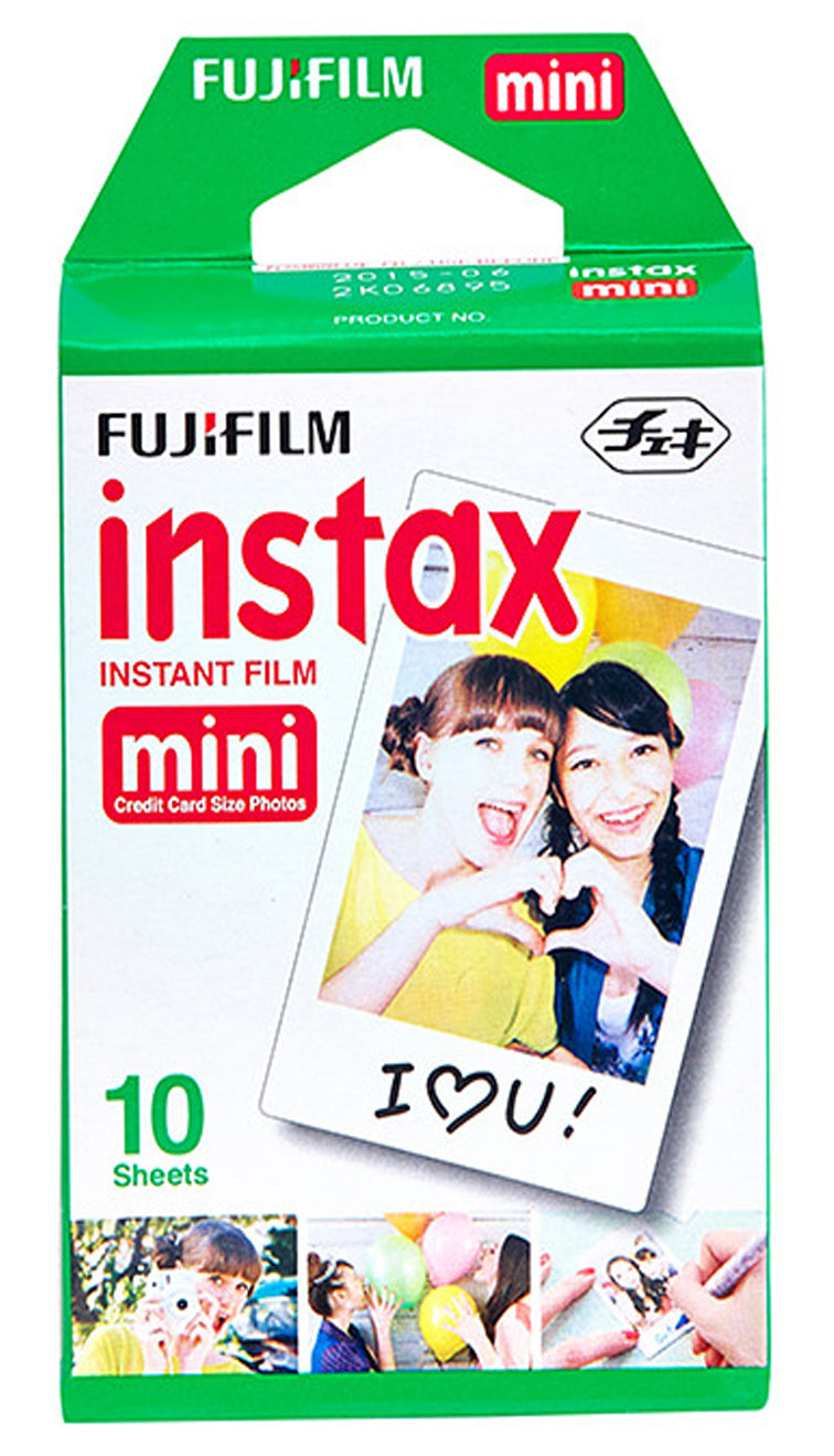 Fujifilm Instax Mini Single Pack 10 Sheets Instant Film for Fuji Instant Cameras