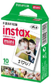 Fujifilm Instax Mini Single Pack 10 Sheets Instant Film for Fuji Instant Cameras