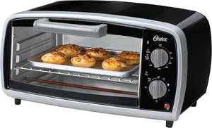 Oster Black Compact Toaster Oven 10 Liters TSSTTVVG01