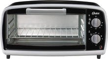 Load image into Gallery viewer, Oster Black Compact Toaster Oven 10 Liters TSSTTVVG01