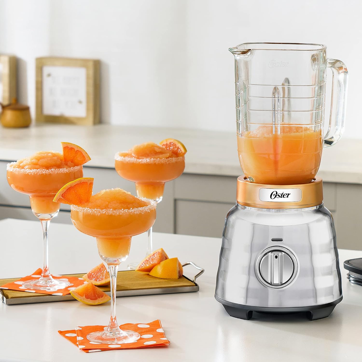 Osterizer® Max Blender with Knob and Glass Glass BLSTPBRG