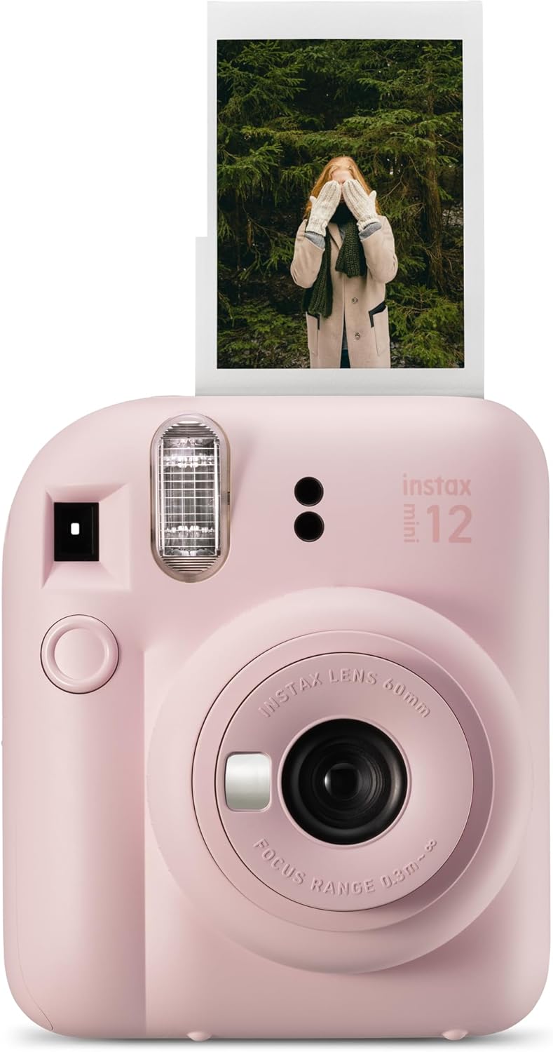 FUJIFILM instax mini 12 ピンク Fujifilm Instax Mini 12 Instant Print Film Camera (Blossom
