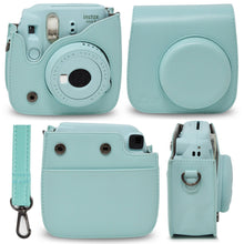 Load image into Gallery viewer, Gift Geeks Camera Case for Fujifilm Instax mini 9 (Ice Blue)