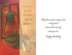 Thinking of Your on Your Special Birthday . . .