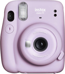 Fujifilm Instax Mini 11 Instant Camera with Personalized Matching Case, 20 Sheets of Film and 80 Piece Design Kit