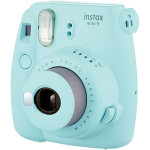 Fujifilm instax mini 9 Instant Film Camera (Ice Blue) with Case & 20 Shots of Film