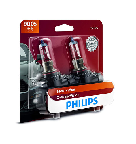 Philips 9005 XtremeVision Upgrade Headlight Bulb - 2 Pack
