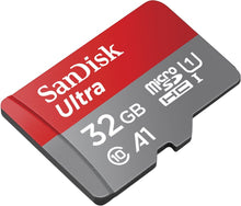 Load image into Gallery viewer, Sandisk Ultra 32GB Micro SDHC UHS-I Card with Adapter