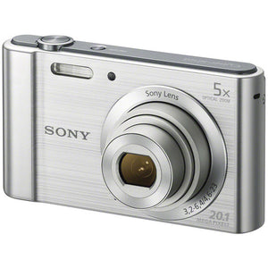Sony Cyber-shot DSC-W800 Digital Camera (Silver)