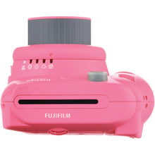 Load image into Gallery viewer, Fujifilm Instax Mini 9 Instant Film Camera - Flamingo Pink with Matching Personalized Case and 20 Sheets of Film Design Bundle