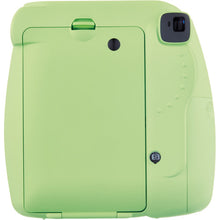 Load image into Gallery viewer, Fujifilm Instax Mini 9 Instant Film Camera - Lime Green - with Matching Personalized Case and 20 Sheets of Film