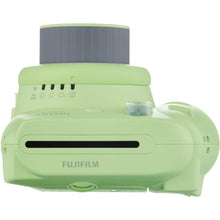 Load image into Gallery viewer, Fujifilm Instax Mini 9 Instant Film Camera - Lime Green - with Matching Personalized Case and 20 Sheets of Film