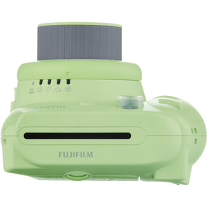 Fujifilm Instax Mini 9 Instant Film Camera - Lime Green - with Matching Personalized Case and 20 Sheets of Film